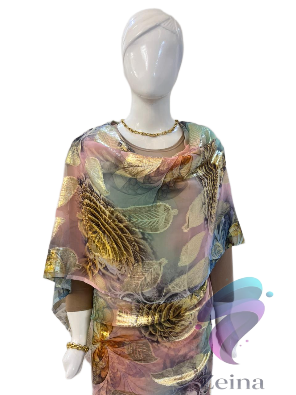 توب حرير ايطالي قصب