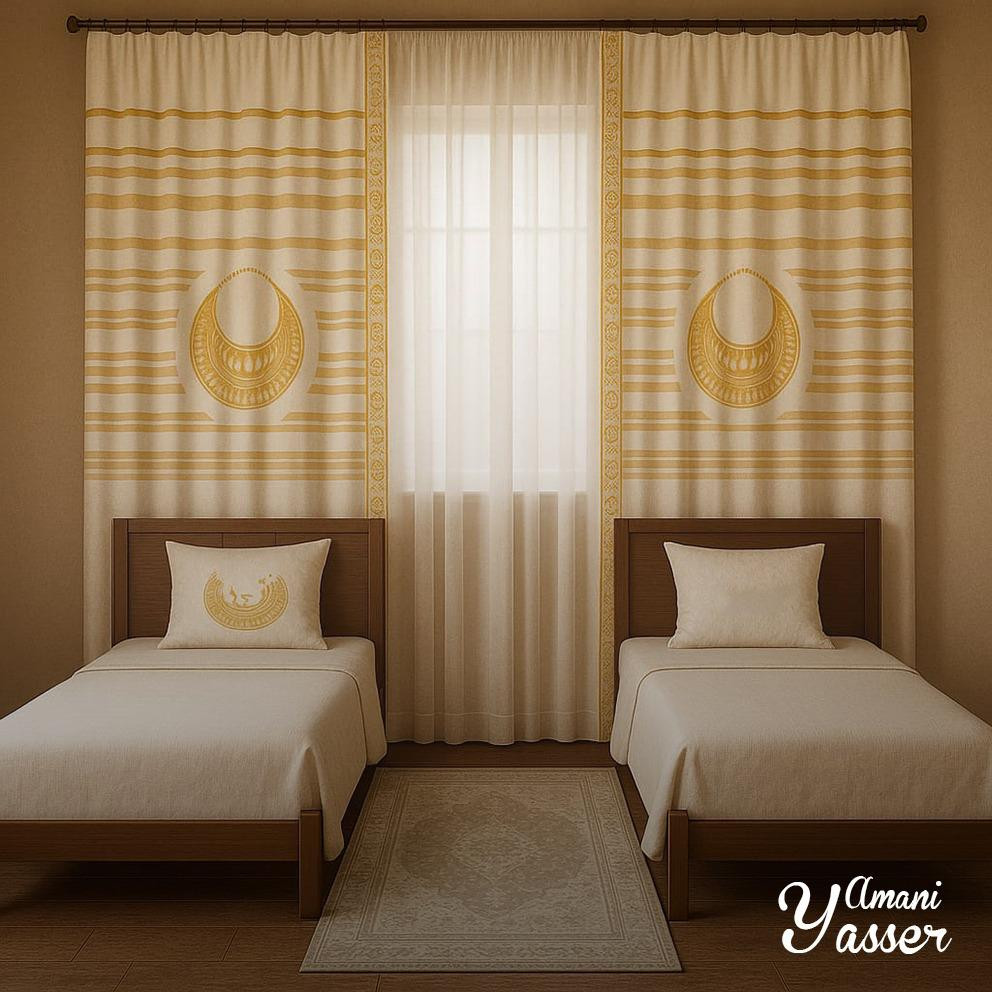 طقم غرفة ( ملاية + سجاد + ستاره)