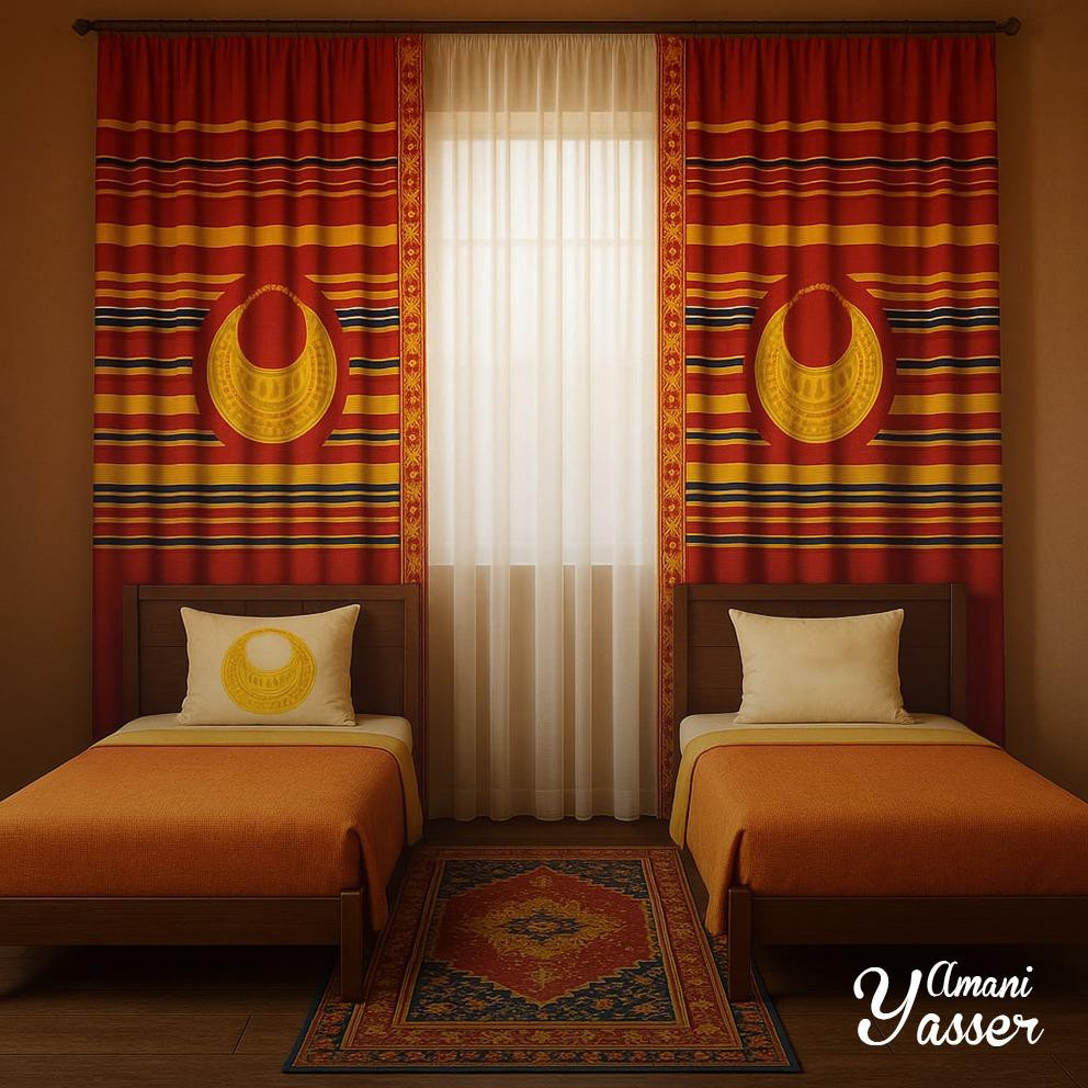 طقم غرفة ( ملاية + سجاد + ستاره)