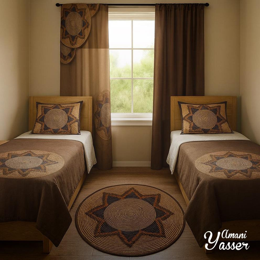 طقم غرفة ( ملاية + سجاد + ستاره)