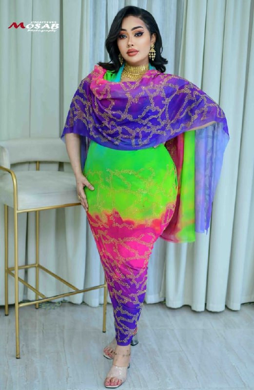 توب حرير لامي مشغول