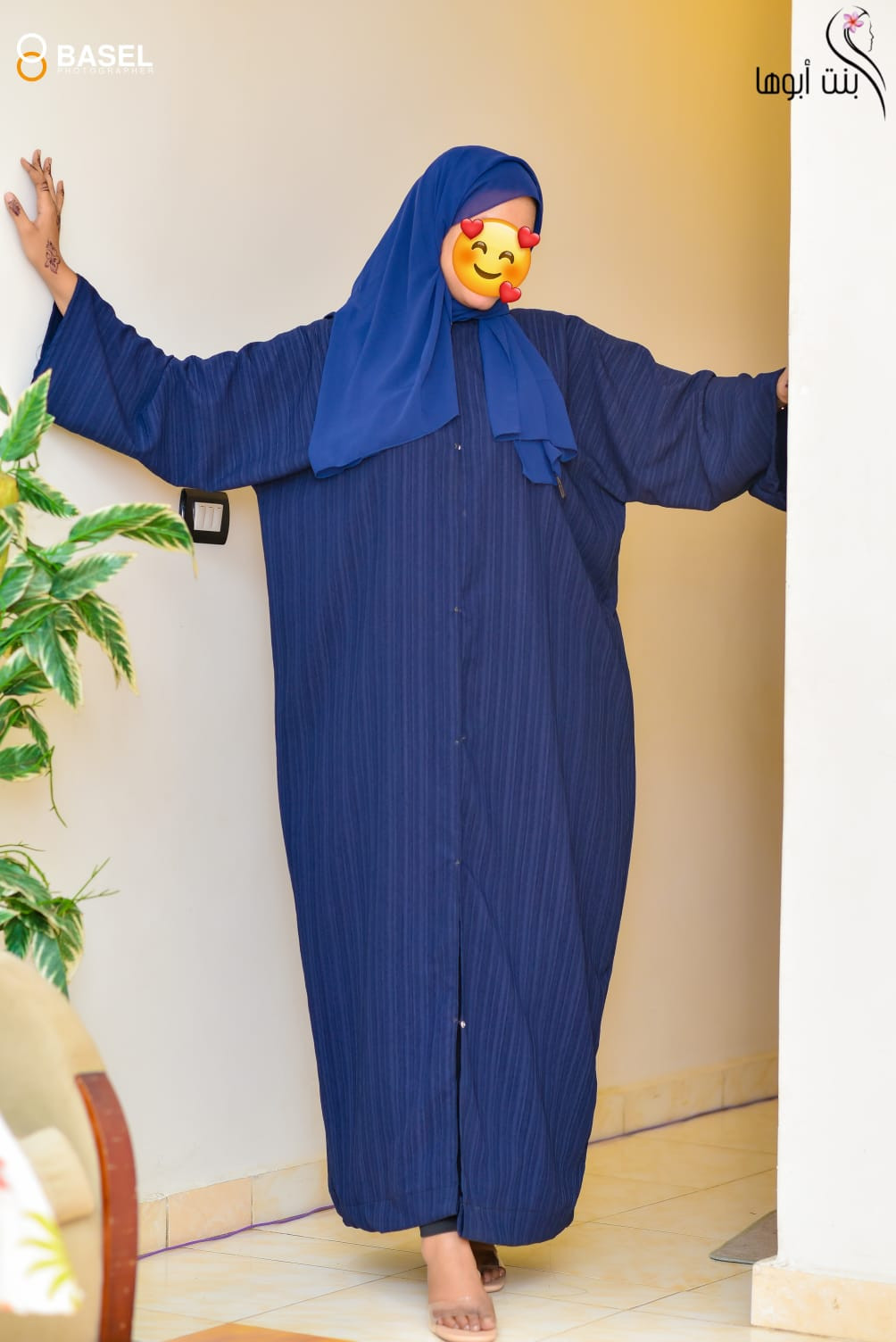 عباية كاملة بطرحة