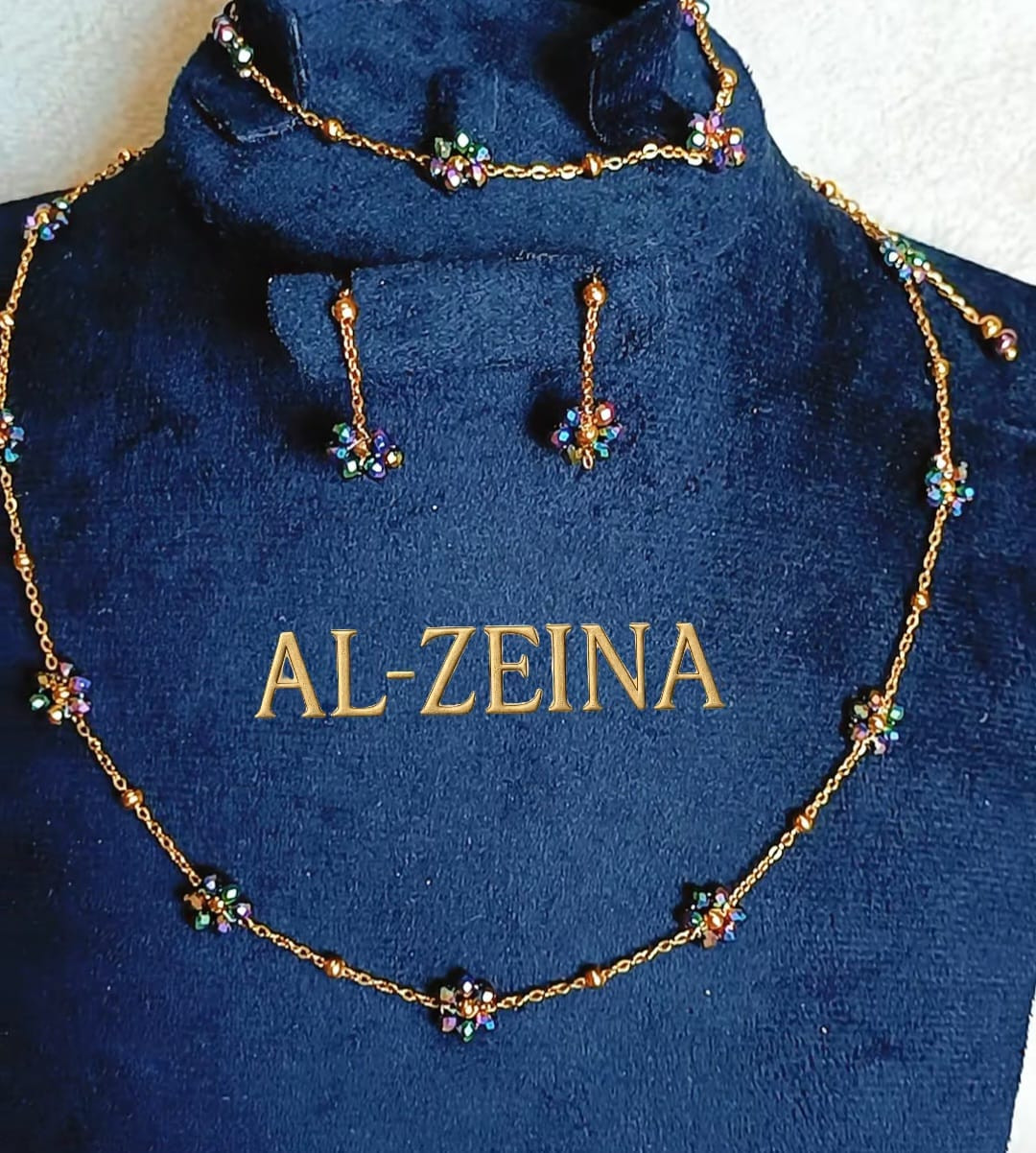 طقم اكسسوار ورد استانلس استيل