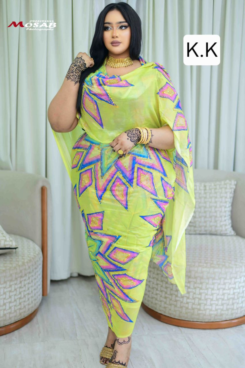 توب حرير زري مشغول سوارفيسكي وغليتر