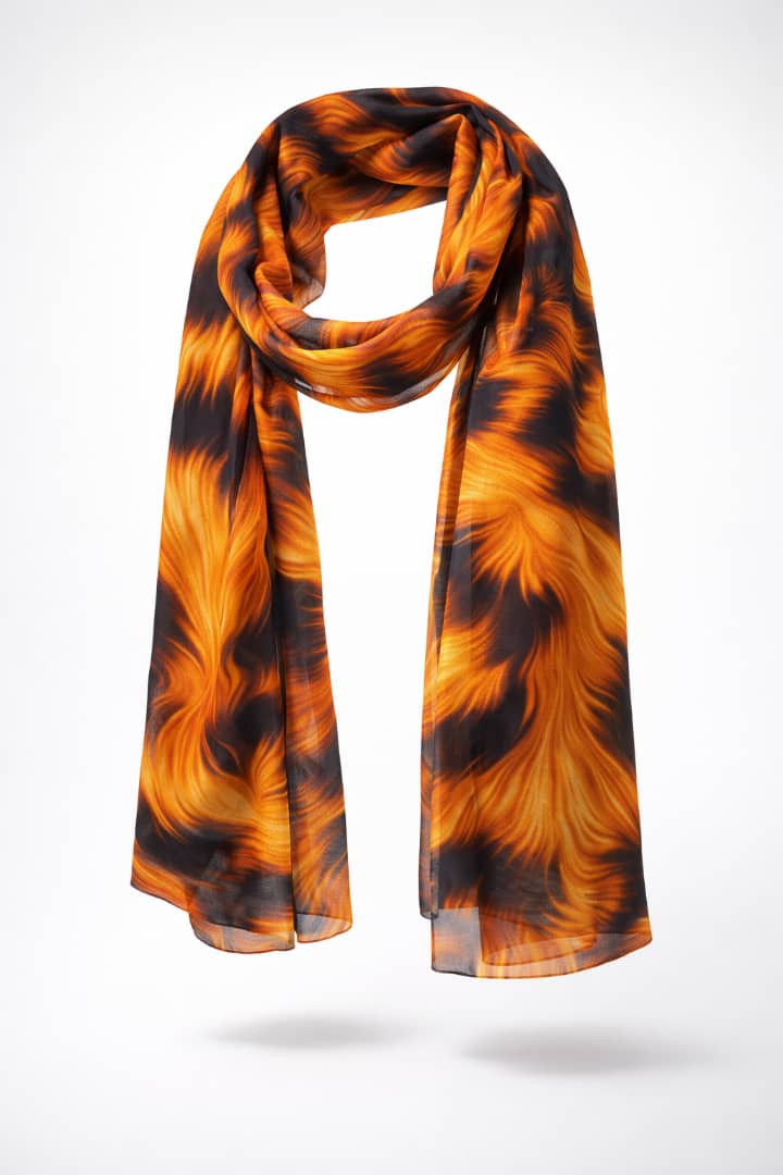 طرح عريضة مستطيل – ألوان ناعمة ونقشة ثابتة